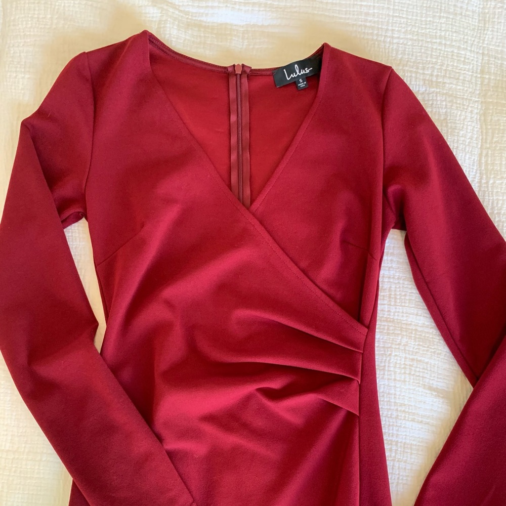 Maroon Lulu’s Dress